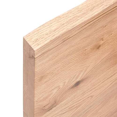 Light Brown Solid Wood Wall Shelf K59572
