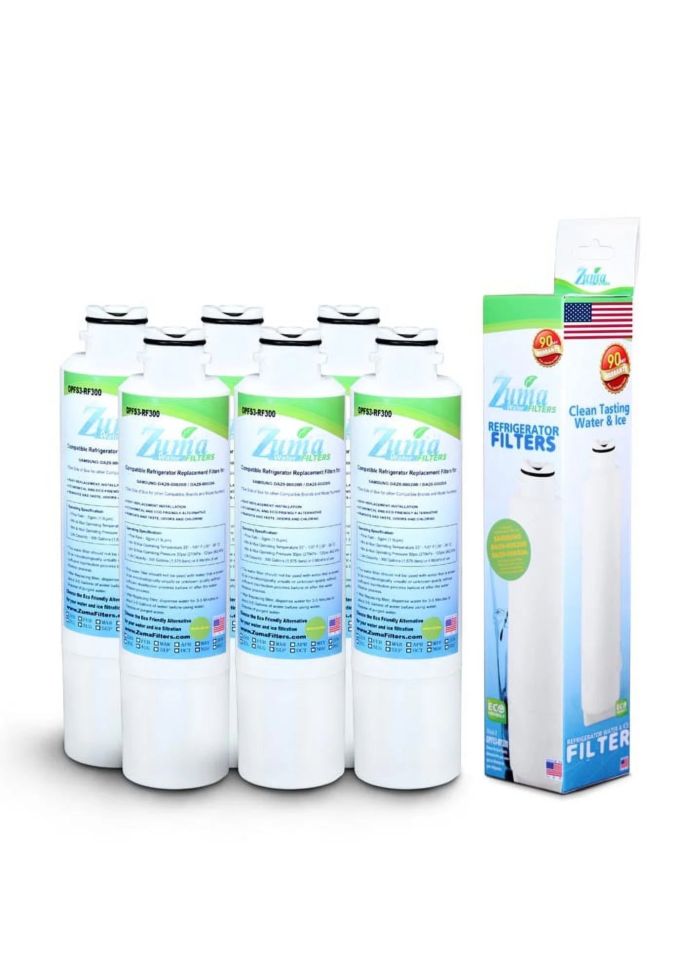 Water and Ice Filter 6 Pack C23074