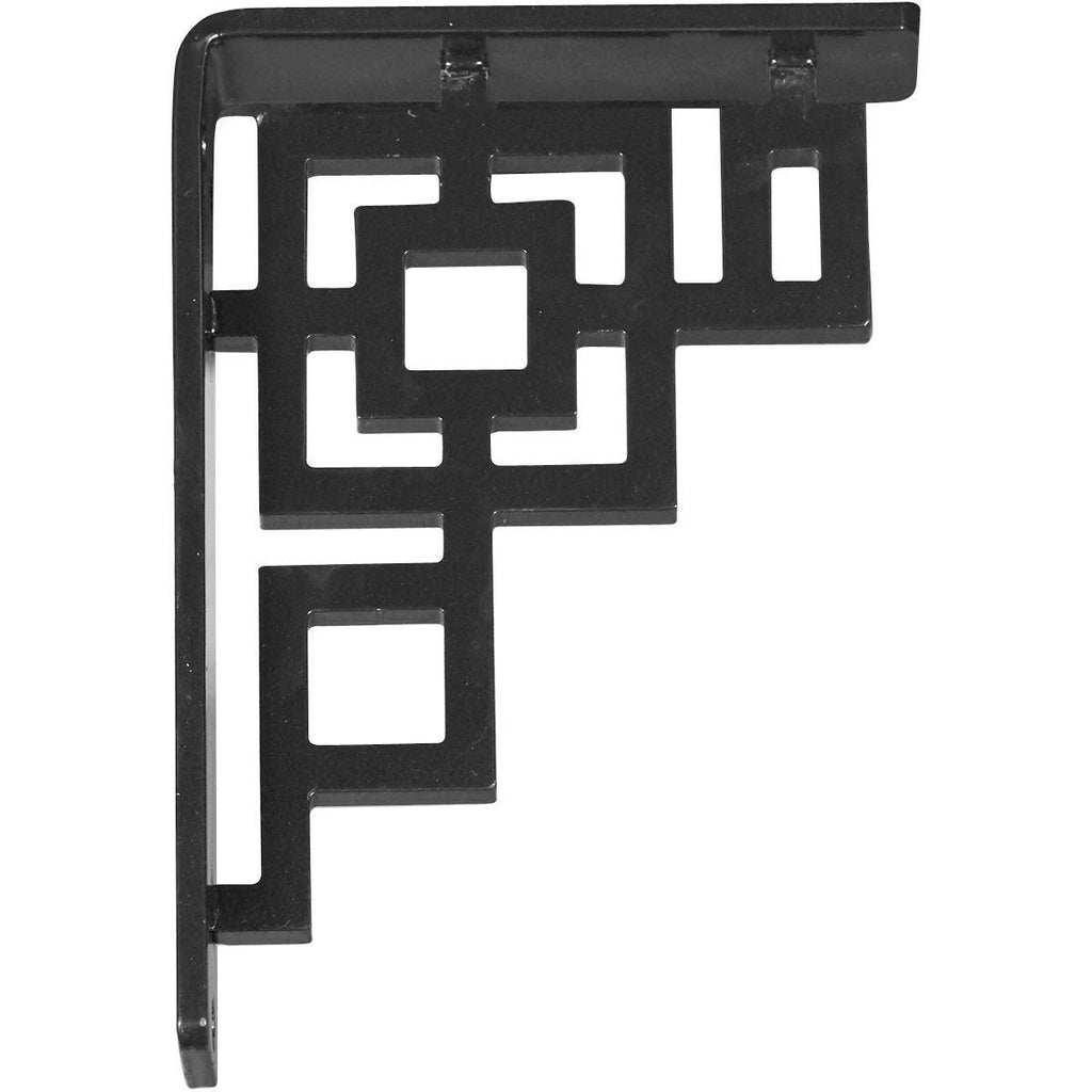Wrought Iron Bracket Antiqued Pewter T15225