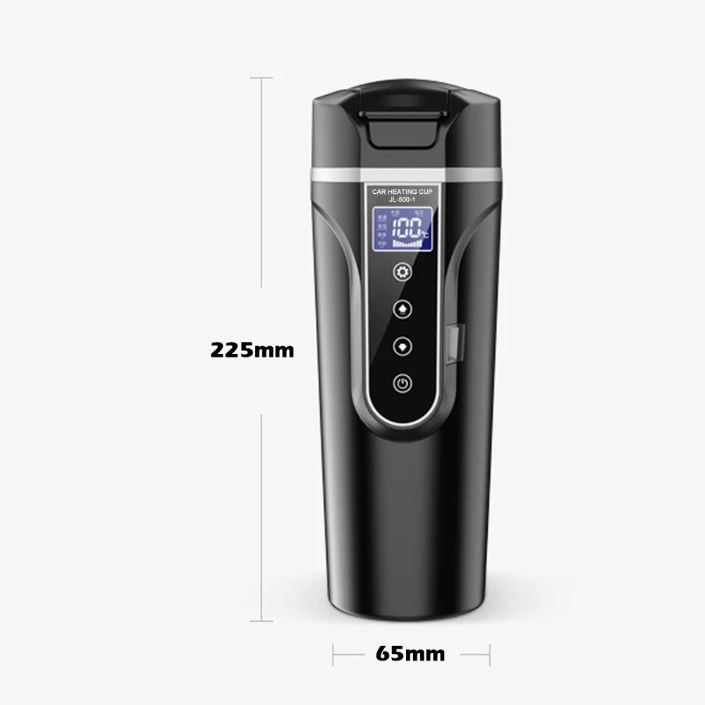 12.0V Car 24V Truck Heated Water Cup Electric Kettle J51835