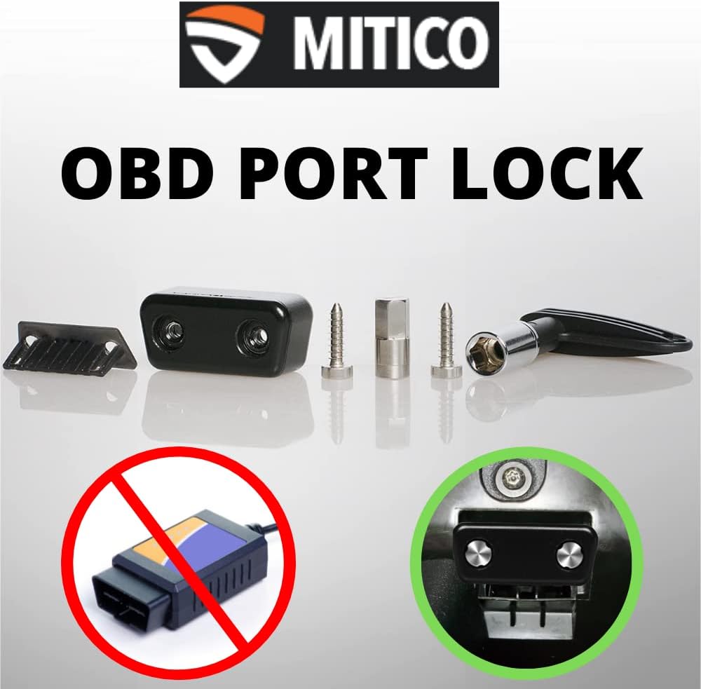 Metal OBD2 Port Lock Cap Anti-Theft Device I96128