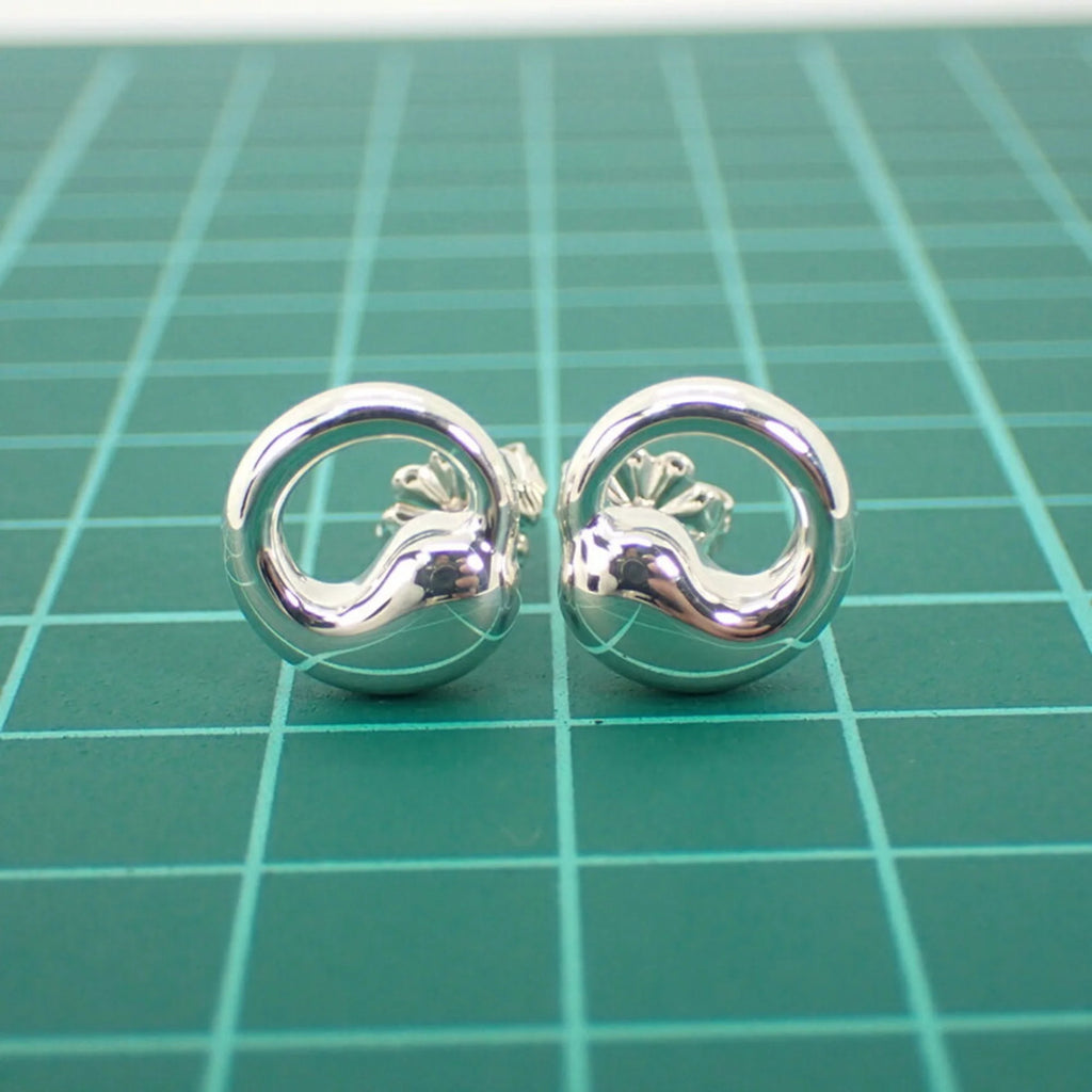 925 Eternal Circle Earrings X6459