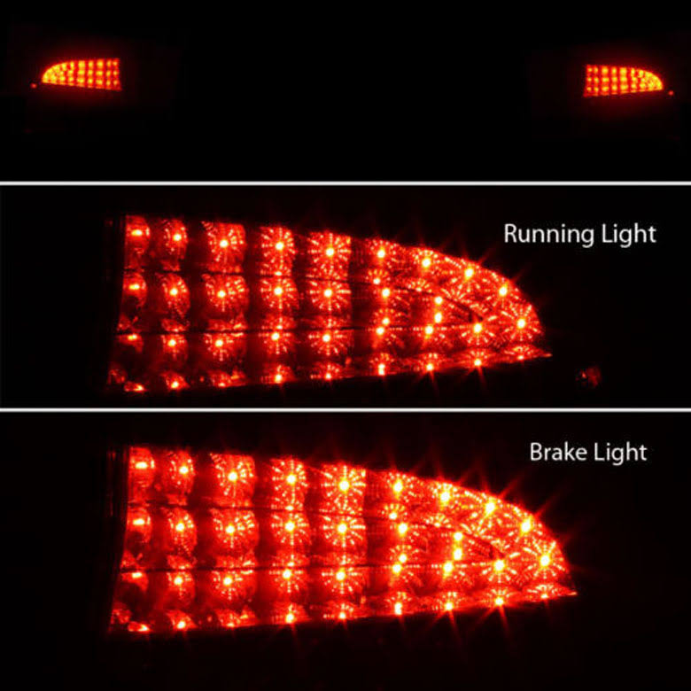 Black LED Tail Lights N976723