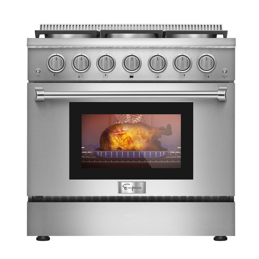 36 in. Recessed Gas Stove Cooktop with 5 Sealed Burners in Stainless Steel H9207