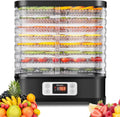 400W 8 Trays Food Dehydrator with Digital Timer and Temperature Control Y71829