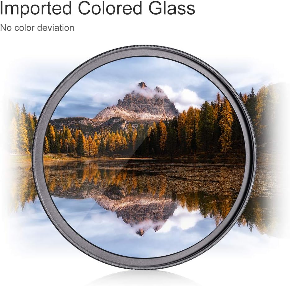 67mm ND8 ND64 CPL Circular Polarizer Filter Kit with 24 Multi-Layer Coatings, Pack of 2 A10163