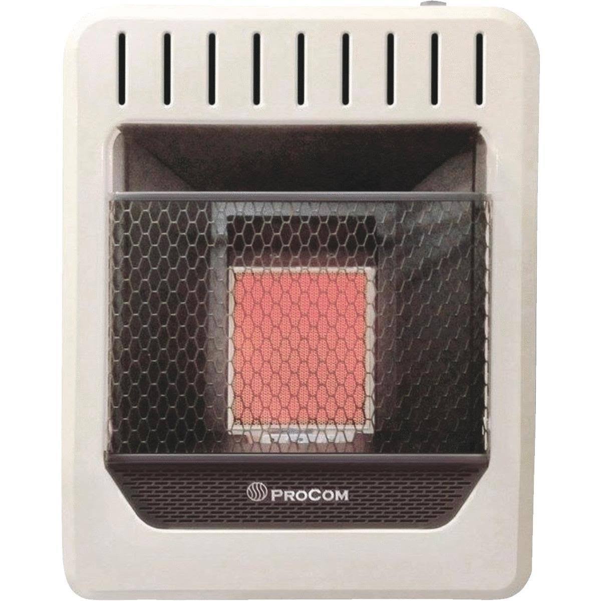 10K BTU Natural Gas Vent Free Infrared Wall Heater U178
