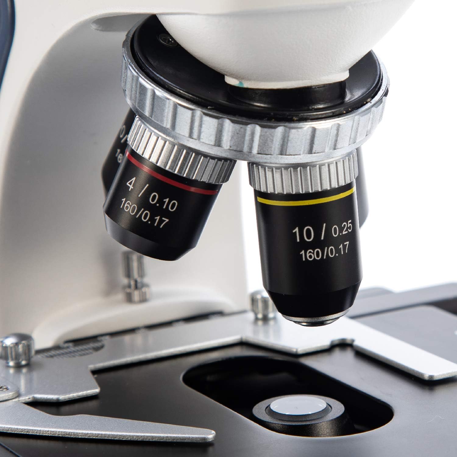 40X-2500X Trinocular Compound Microscope with Mechanical Stage N70480