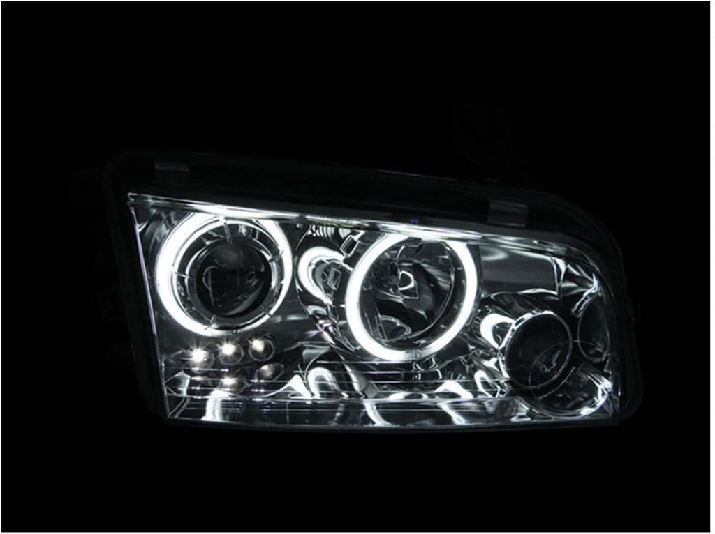 Projector Headlight Set with CCFL Halo E9054