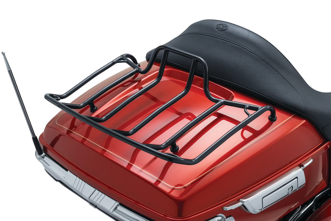 Gloss Black Trunk Luggage Storage Rack with Corner Tie Down Points T8722
