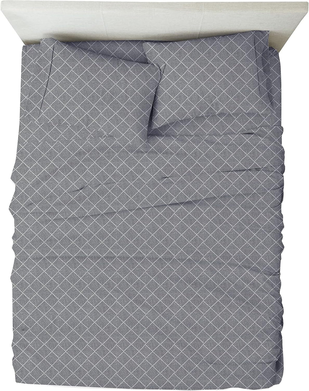 Ivory California King Size 4 Pcs Bed Sheets Set A51630