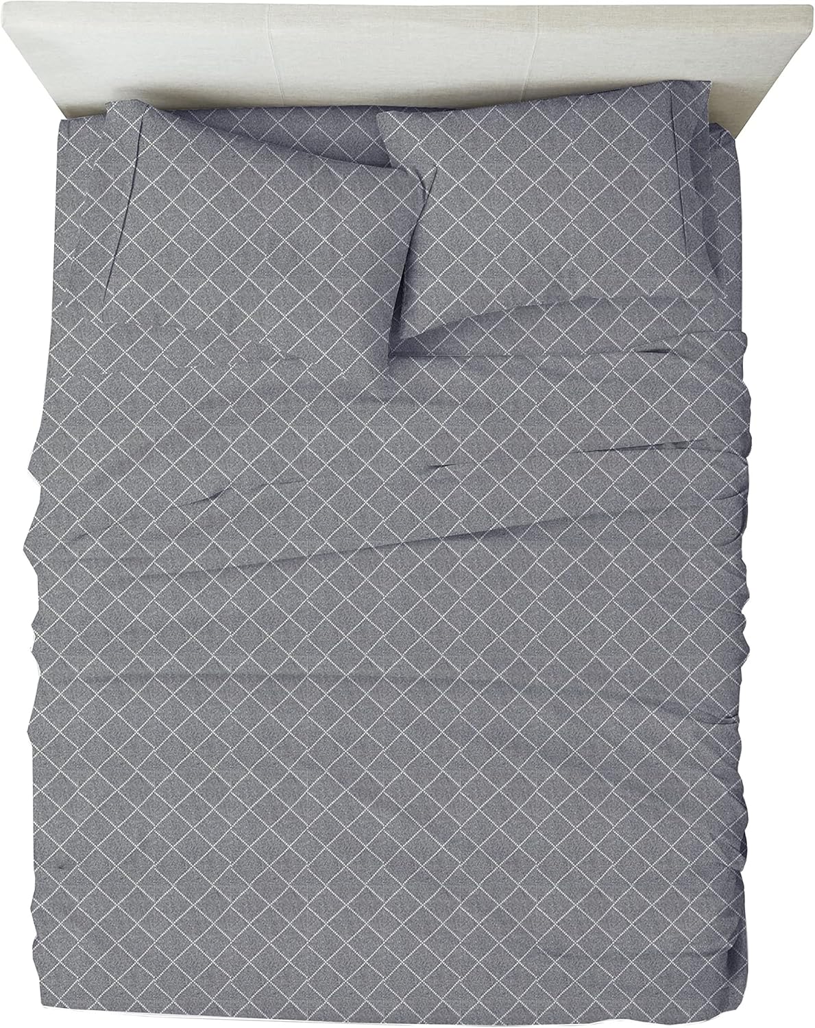 Ivory California King Size 4 Pcs Bed Sheets Set A51630