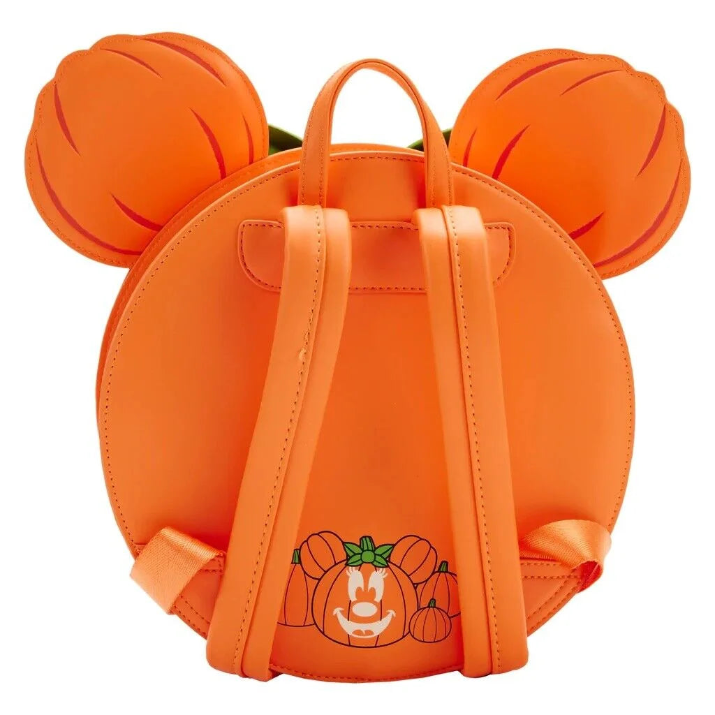 Disney Minnie Pumpkin Double Strap Shoulder Bag Purse L764