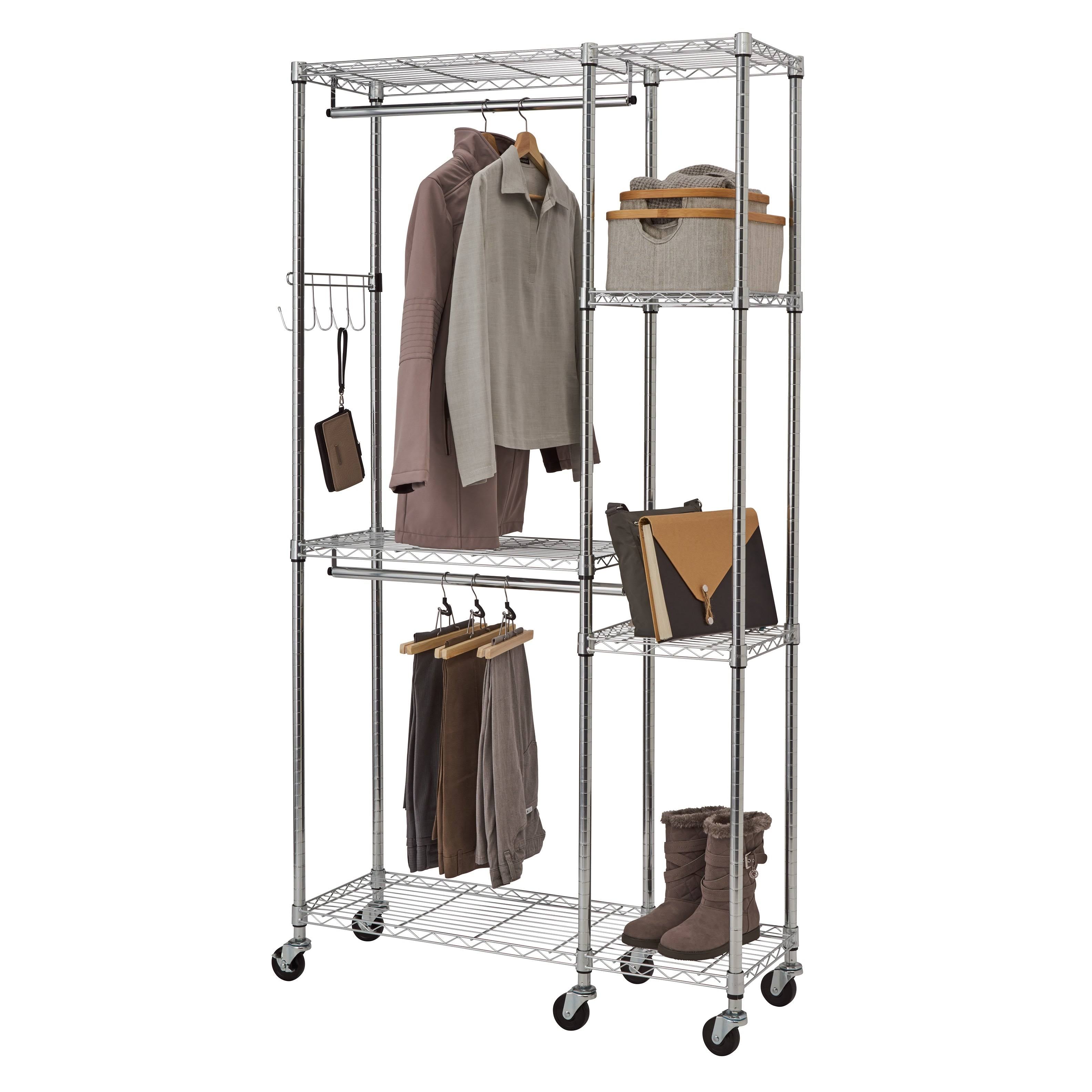 Chrome Mobile Closet Organizer X63713