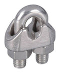Stainless Steel Wire Cable Clamps 1-1/6 in. L T3518