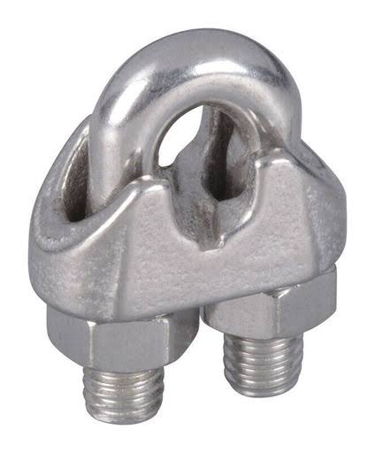 Stainless Steel Wire Cable Clamps 1-1/6 in. L T3518