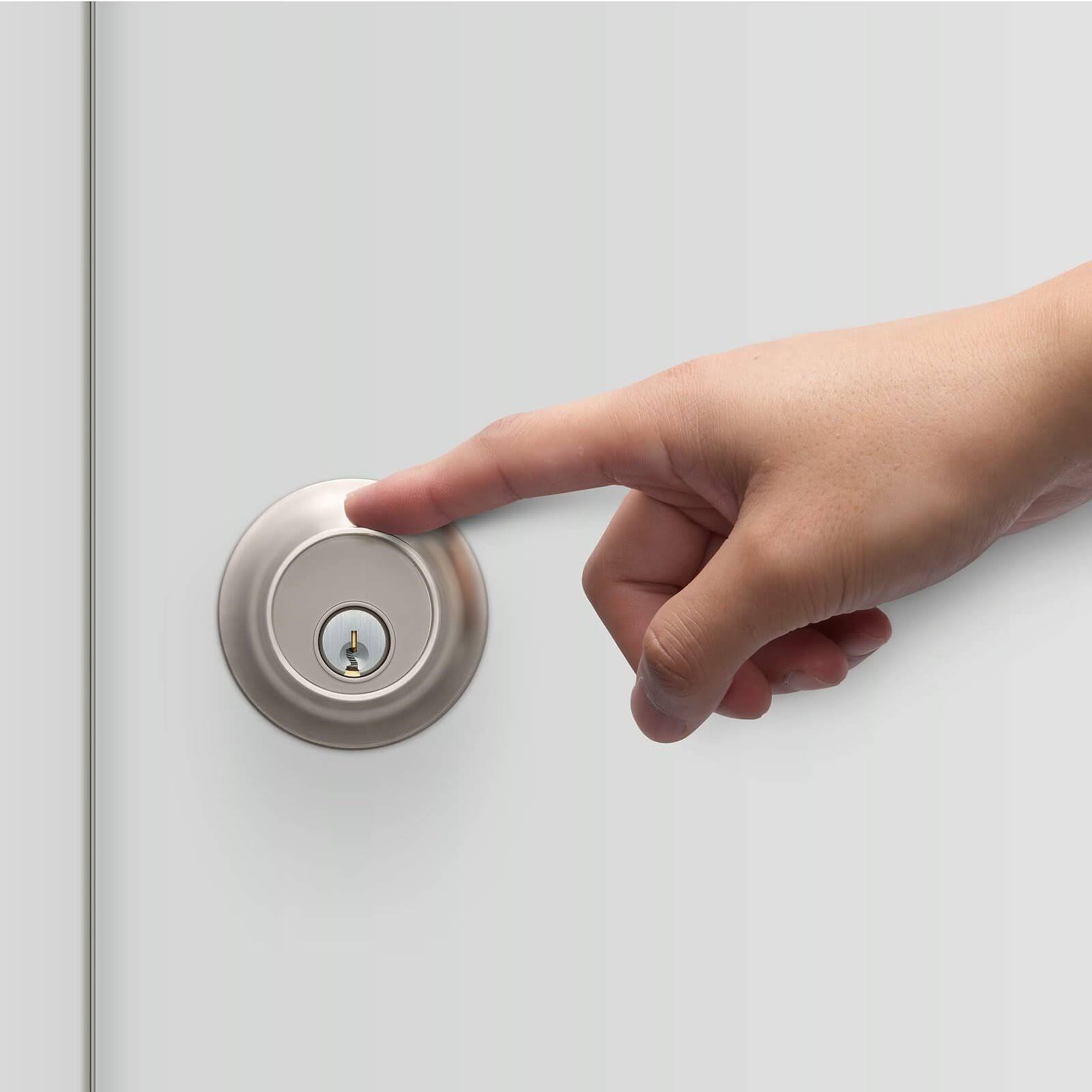 Satin Nickel Bluetooth Smart Lock J88075