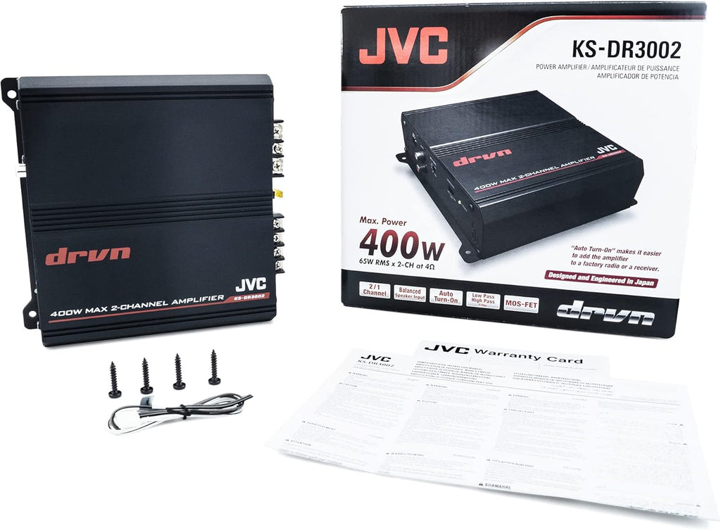 2-Channel Car Amplifier 400 Watts F169368
