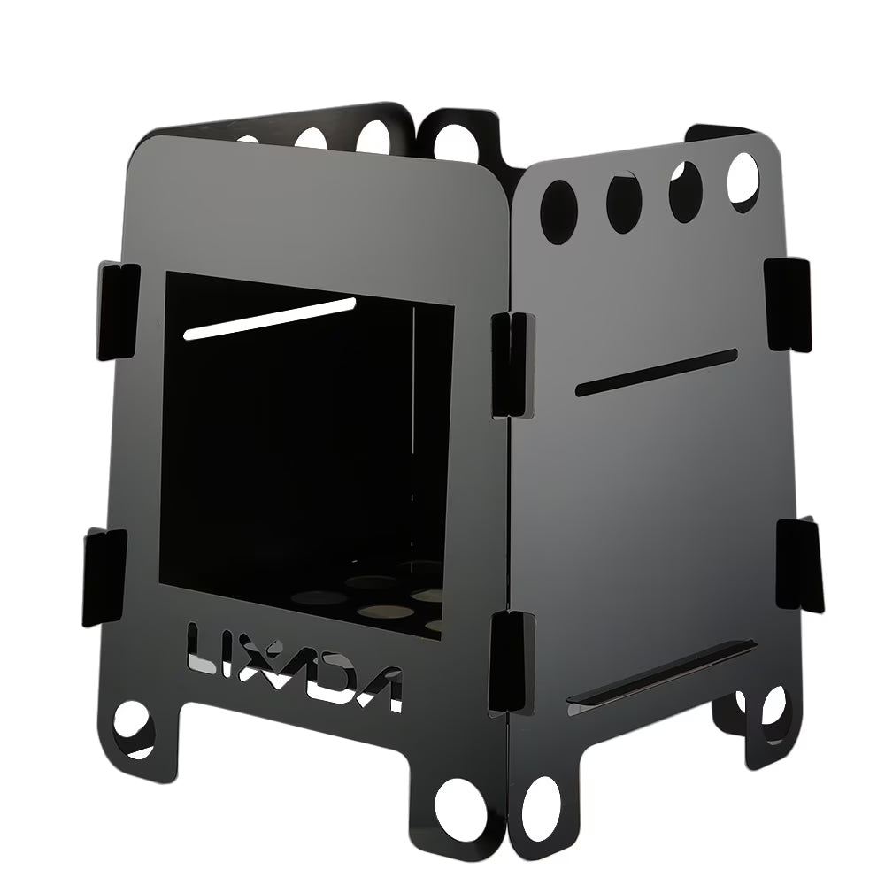 Lightweight Portable Camping Wood Stove with Storage Bag M3113