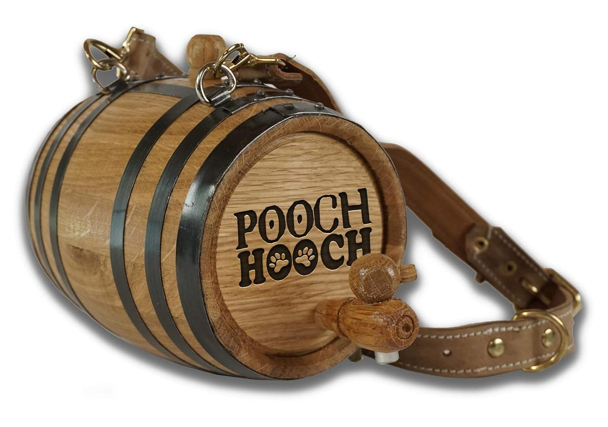 Oak Mini Keg Pet Collar Barrel Pack of 2 C6329