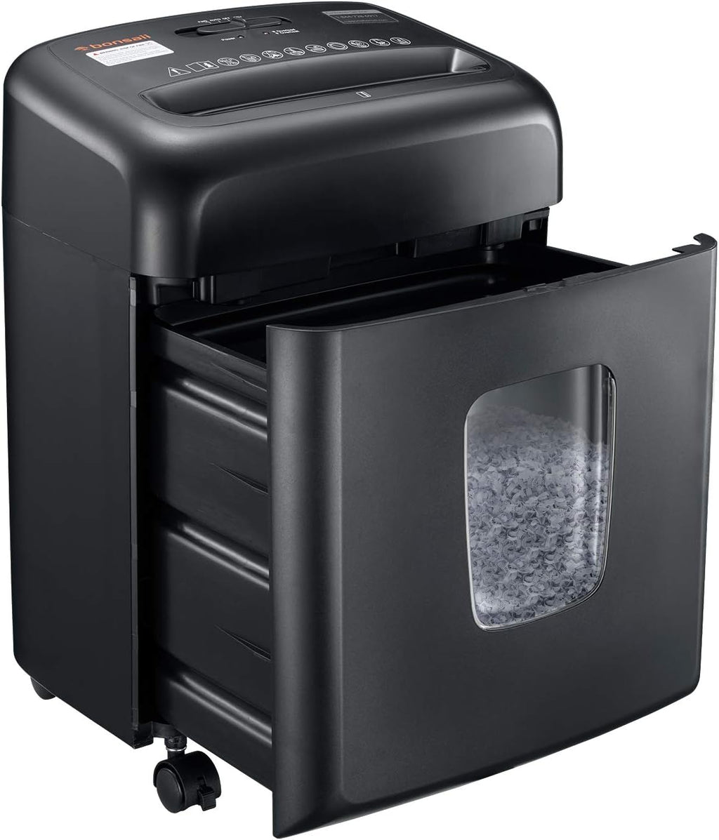 Micro Cut 8 Sheet Paper Shredder, Black, Pack of 2 B620