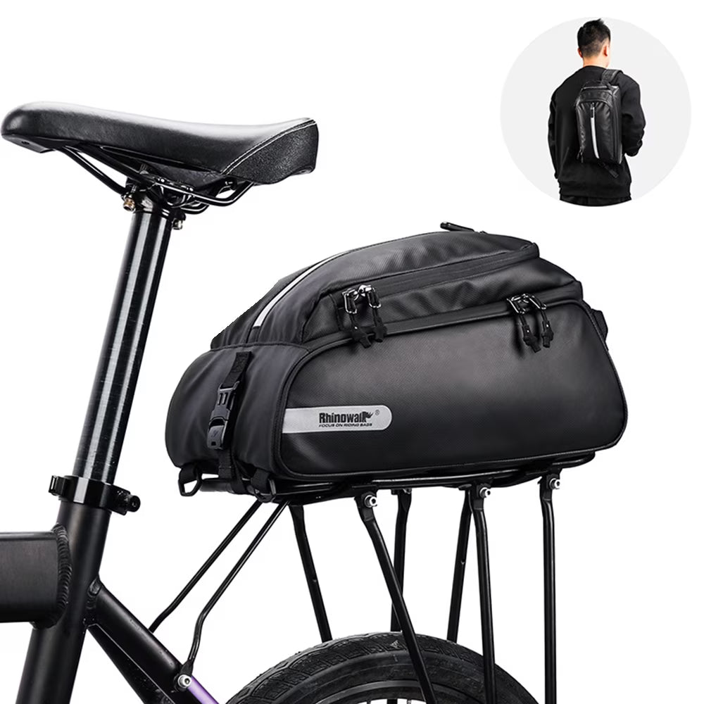 Waterproof Polyester Bicycle Rear Seat Bag O22420