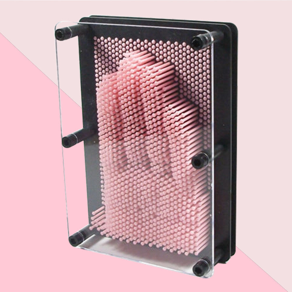 Pink 3-Dimensional Pin Art Board Toy M41759
