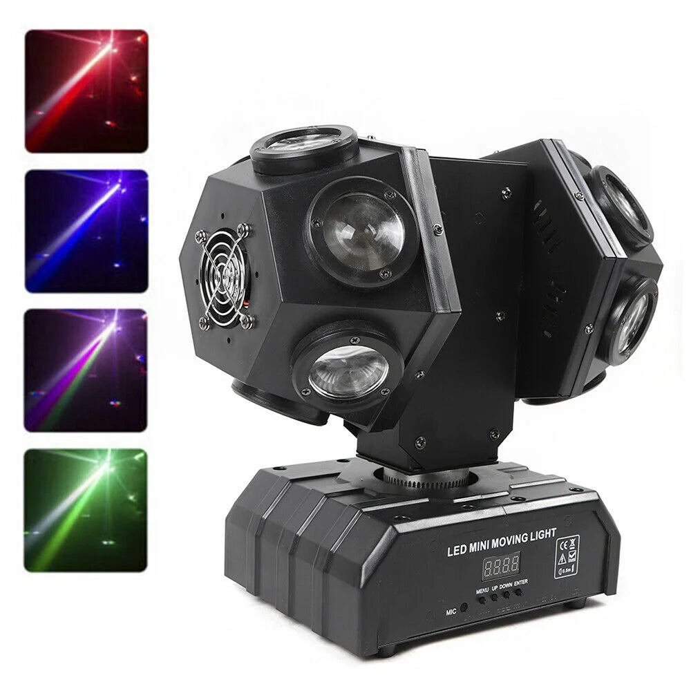 DJ Lighting LED Stage Light Pinspot Uplighting DMX512 RGBW Lights P452