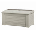 Taupe 127 gal Deck Box with Seat R4768