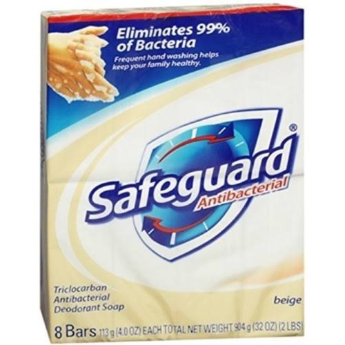 Antibacterial Hand Bar Soap 4 oz Bars 8 ea Pack of 6 E8396