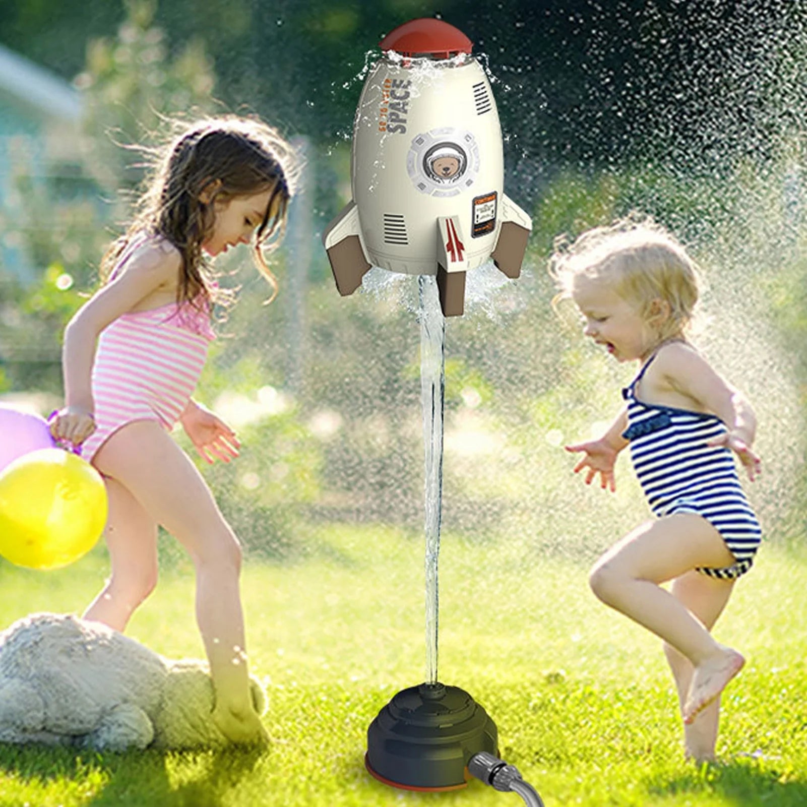 Rocket Launcher Toys Outdoor Water Pressure Sprinkler A513136