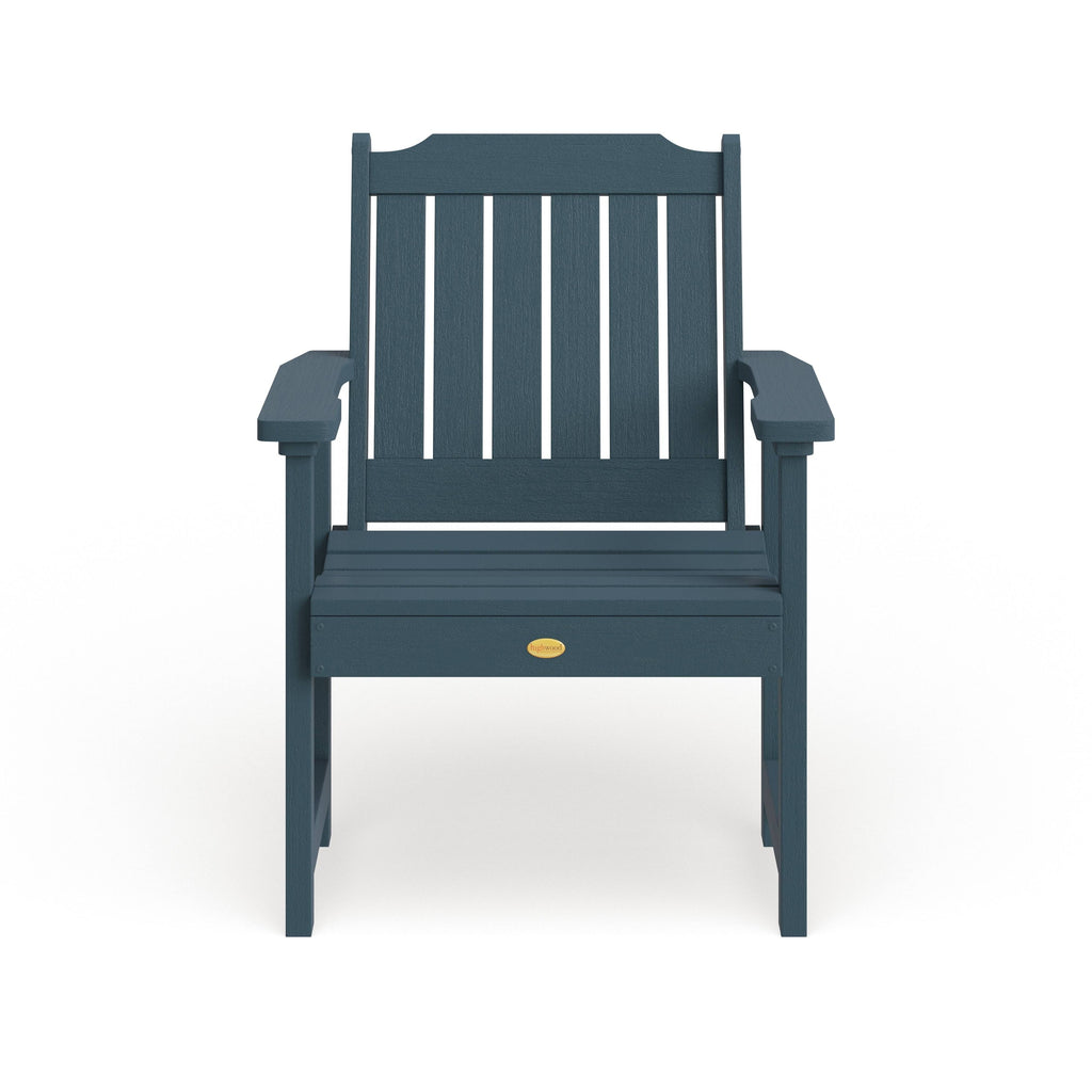 White Marine-Grade Synthetic Wood Garden Chair K971773