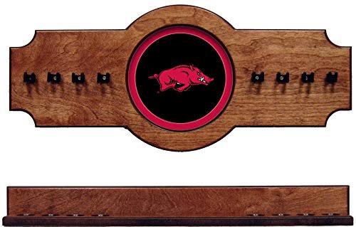 2 PC Hanging Wall Pool Cue Stick Holder Rack O15138