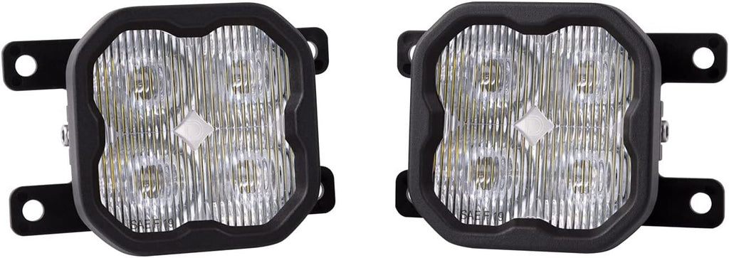 Yellow SAE/DOT LED Fog Light Kit for Ford Ranger 2019-2021 I367305