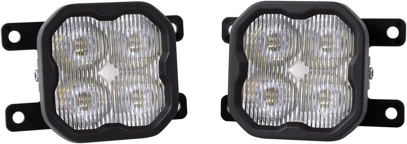 Yellow SAE/DOT LED Fog Light Kit for Ford Ranger 2019-2021 I367305