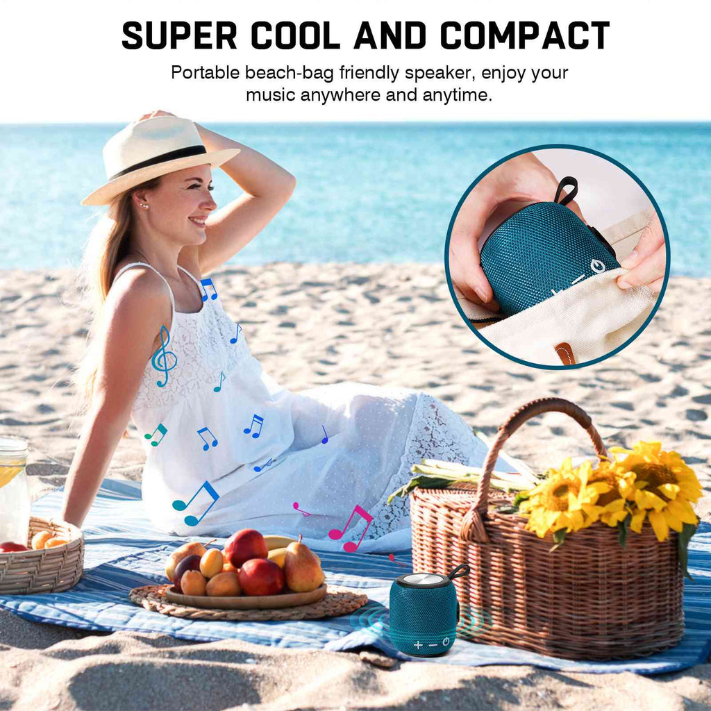 Blue Bluetooth V5.2 Portable Waterproof Speaker Z76842