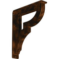 Antiqued Bronze Wrought Iron Bracket X73542