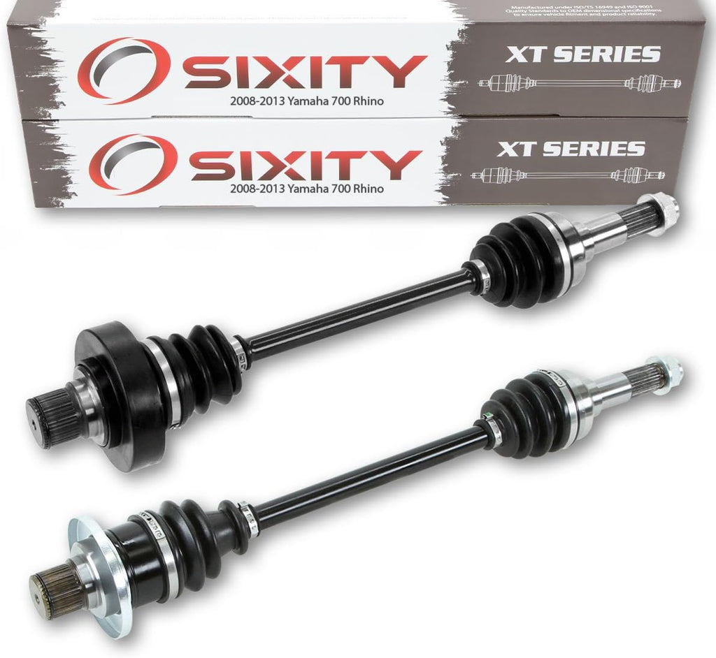 Rear Left Right Axles XT Pair for Yamaha 700 Rhino 4X4 L94784