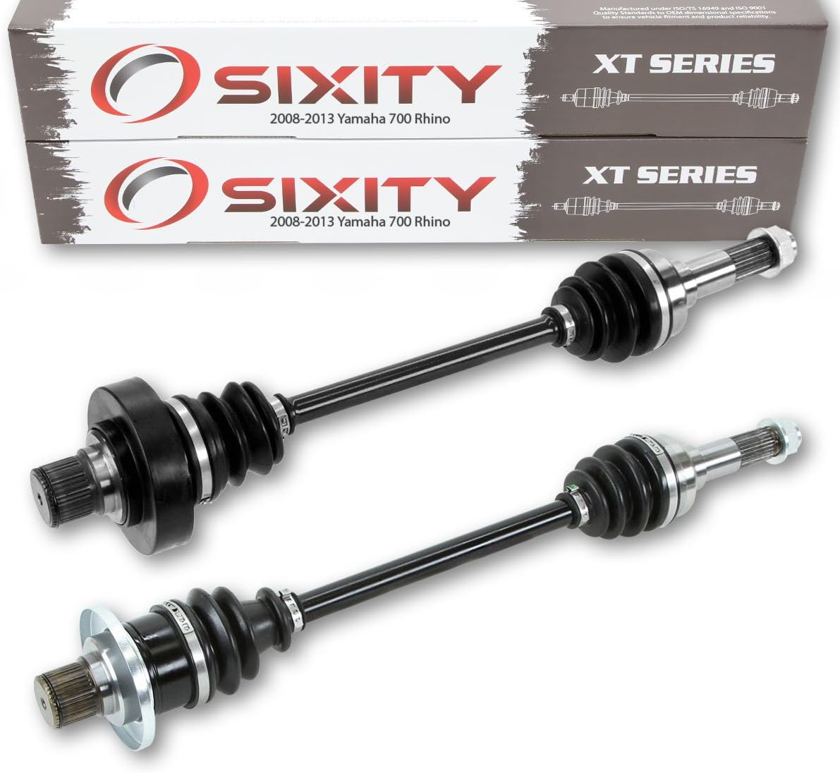 Rear Left Right Axles XT Pair for Yamaha 700 Rhino 4X4 L94784