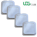 8x8x3 Disposable To Go Containers (25 ct) N21393