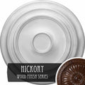 Traditional Ceiling Medallion Hand-Painted Hickory W472