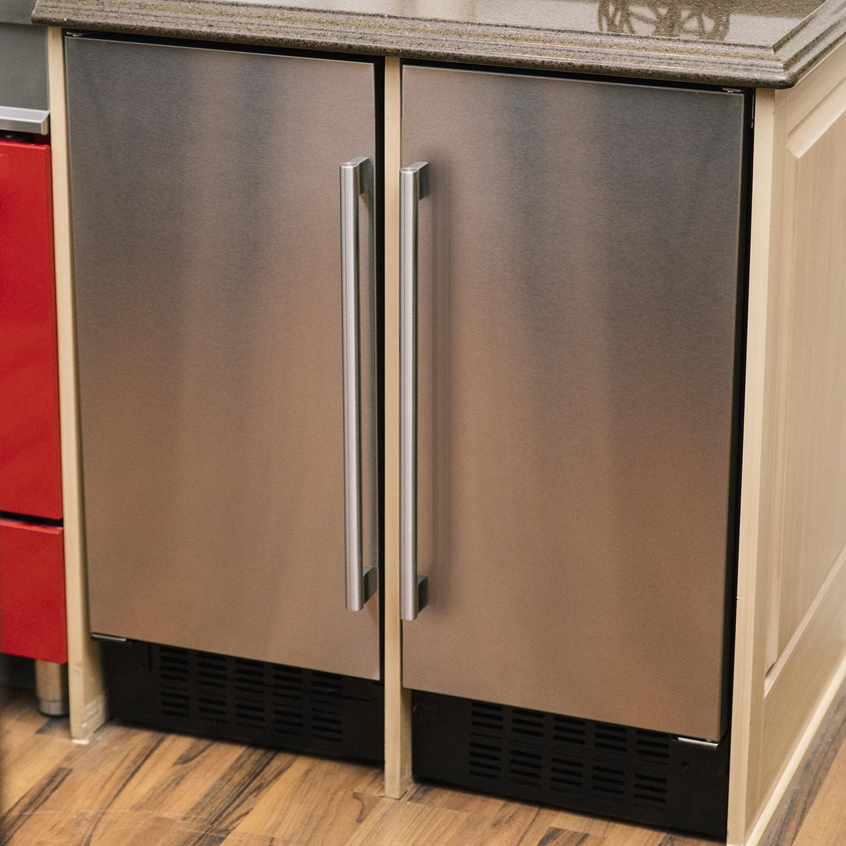 15-Inch 3 Cu. Ft. Compact Refrigerator Stainless Steel B22865