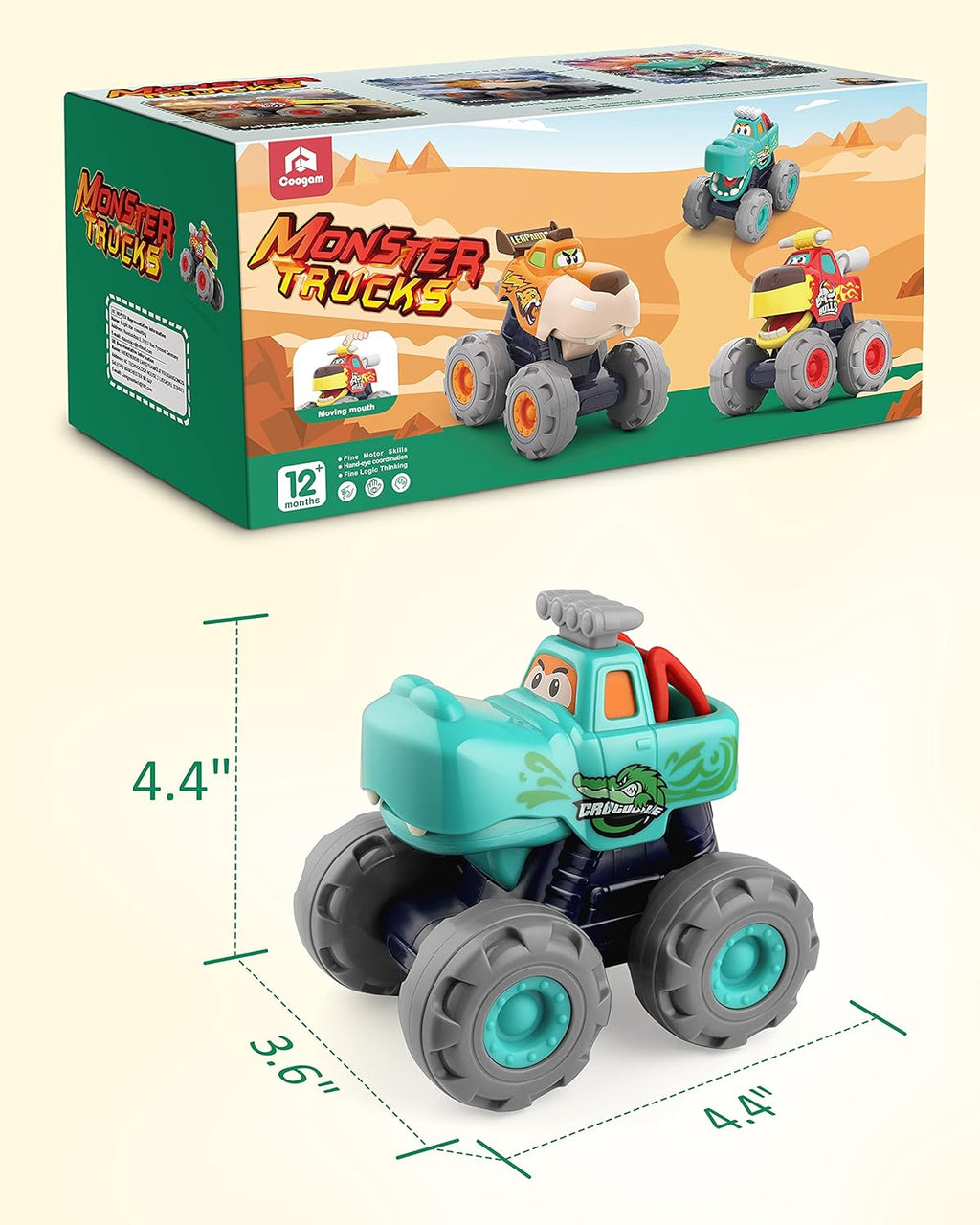 Friction Powered Cars 3PCS Toy Set P143