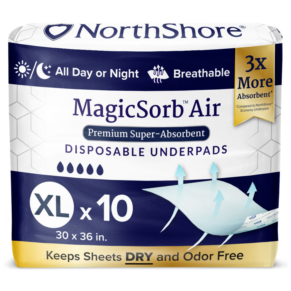 X-Large Disposable Underpads, 30x36 in., Pack/10 F5214