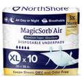 X-Large Disposable Underpads, 30x36 in., Pack/10 F5214
