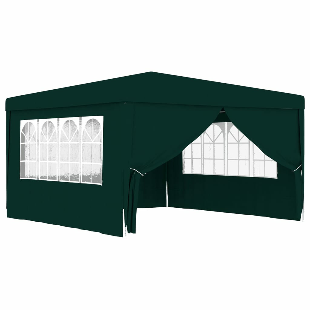 13.1'x13.1' Green Party Tent with Side Walls P2120