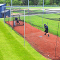 #60 Twisted Knotted Black Polyethylene Batting Cage Nets J949444