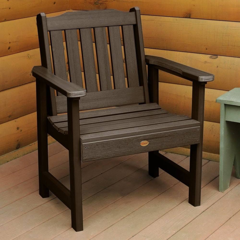 White Marine-Grade Synthetic Wood Garden Chair K971773