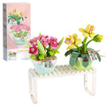 Orchid Bonsai Plant Building Block Set J630253