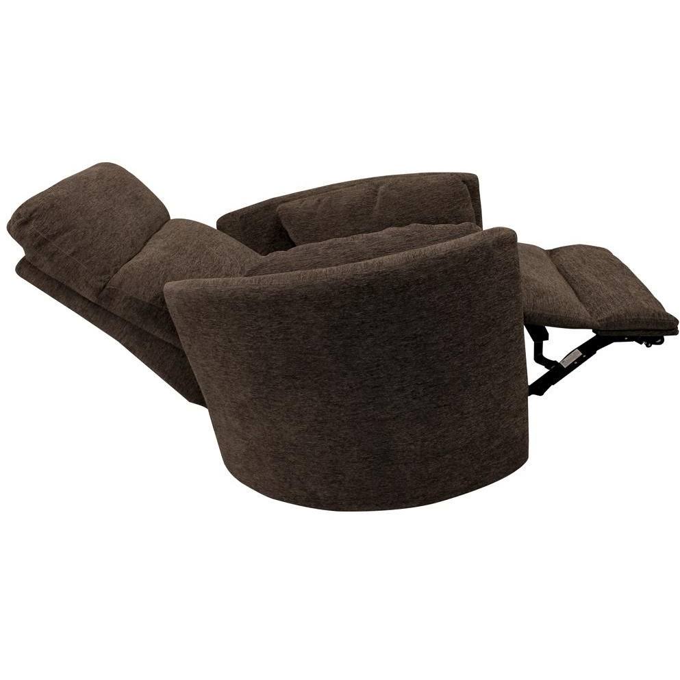 Krypton Fabric Power Swivel Glider Recliner T67224